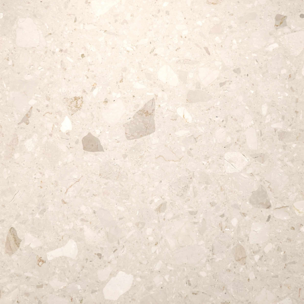 Terrazzo - Base ciment - Travertino