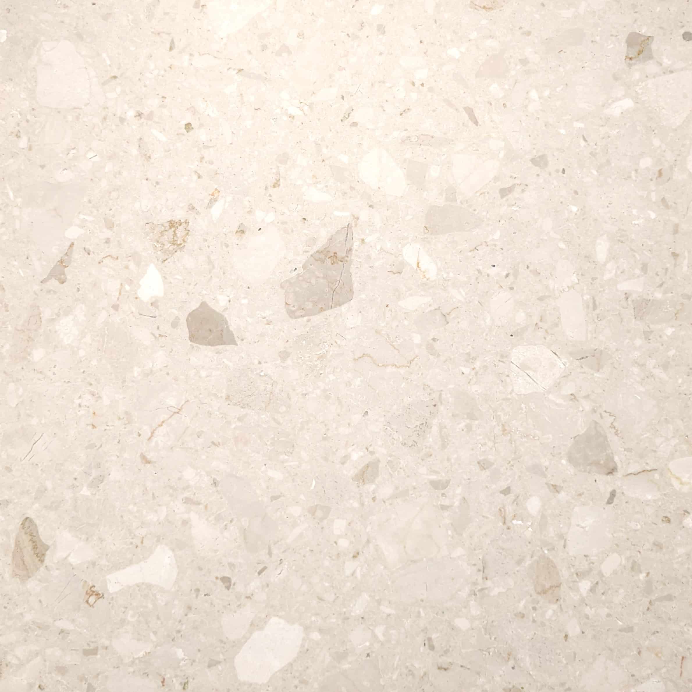 Terrazzo - Base ciment - Travertino