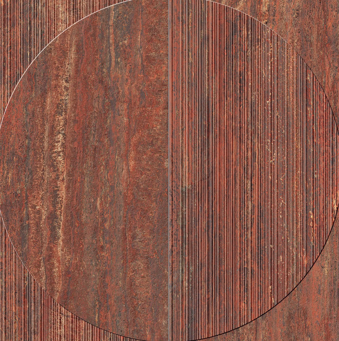Carrelage décoratif - Radio 3D Rosso