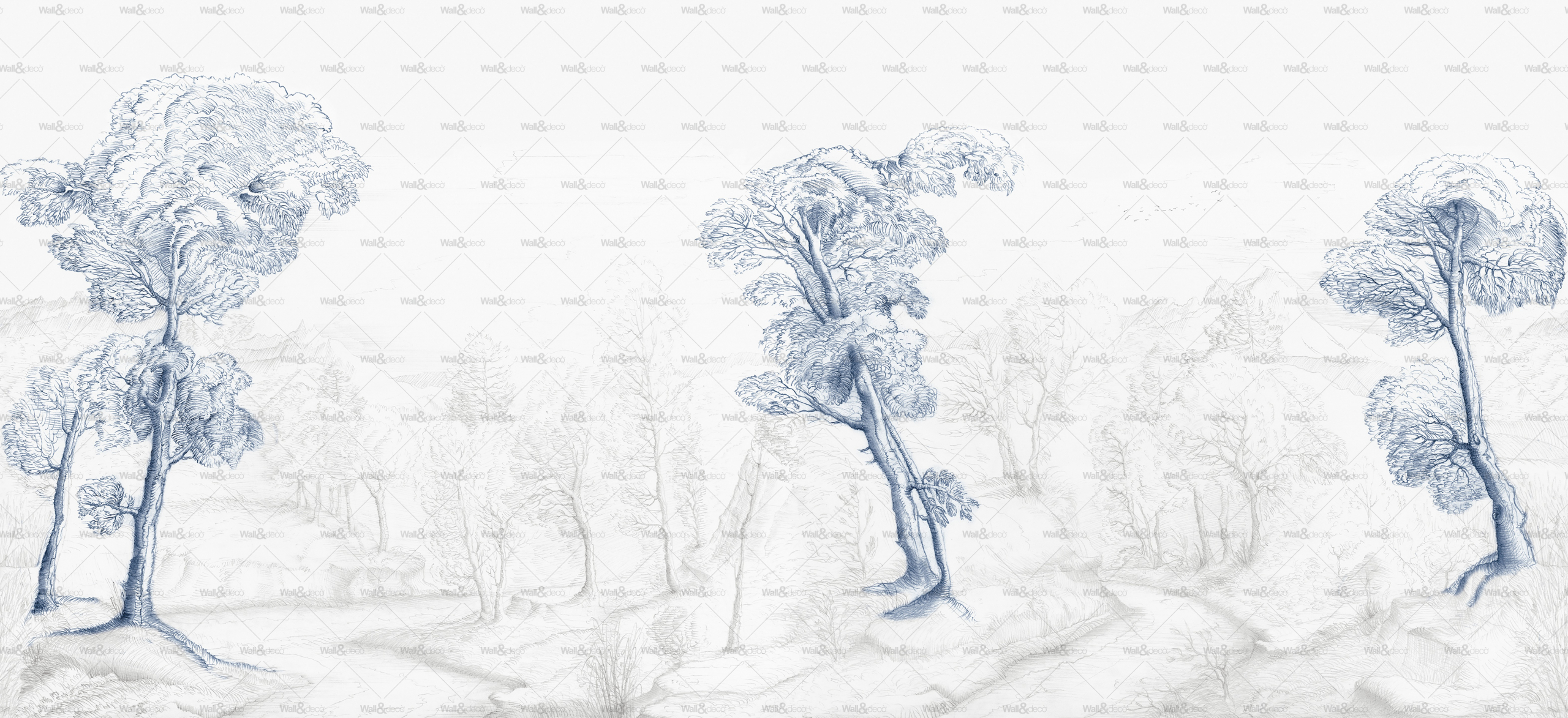 Papier peint - Wet Inner forest – Image 3