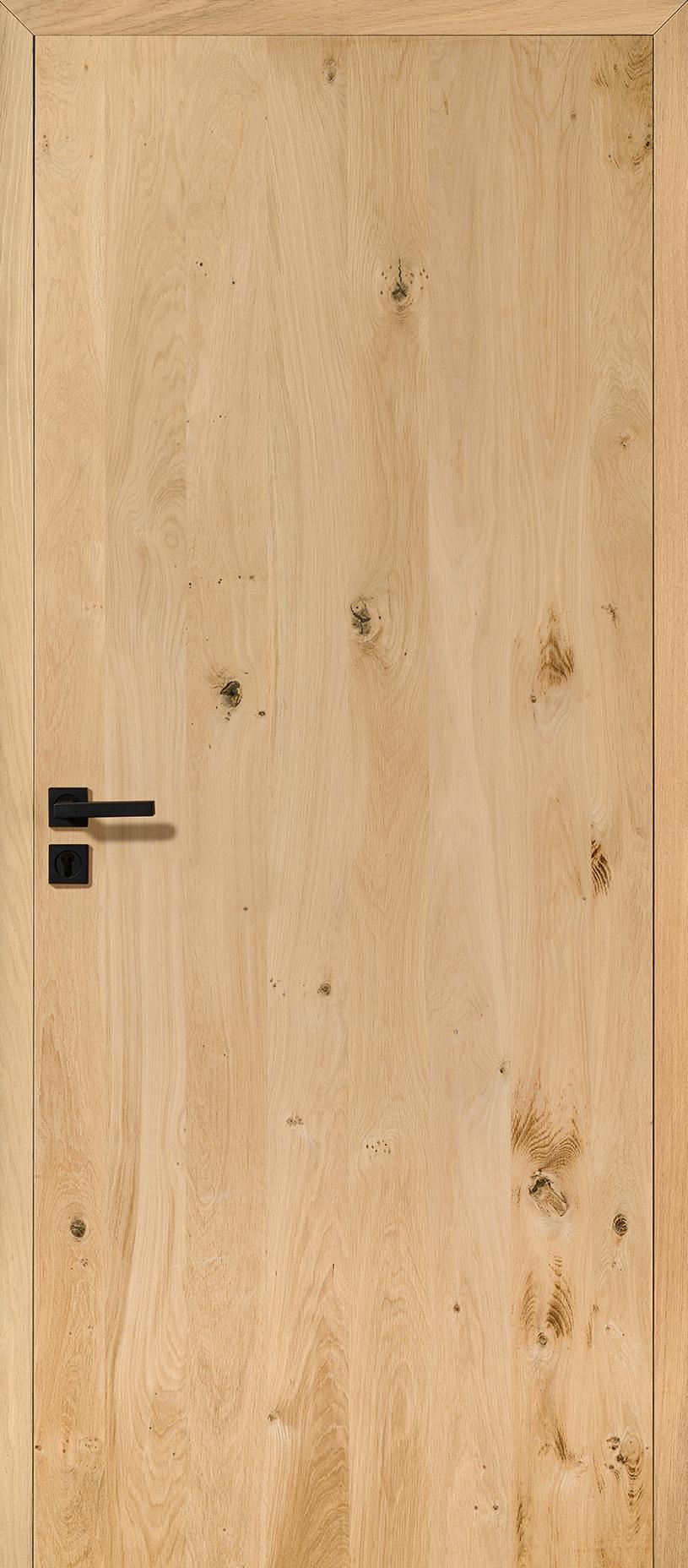 Porte intérieur bois - Epure Verticale chêne rustique – Image 4