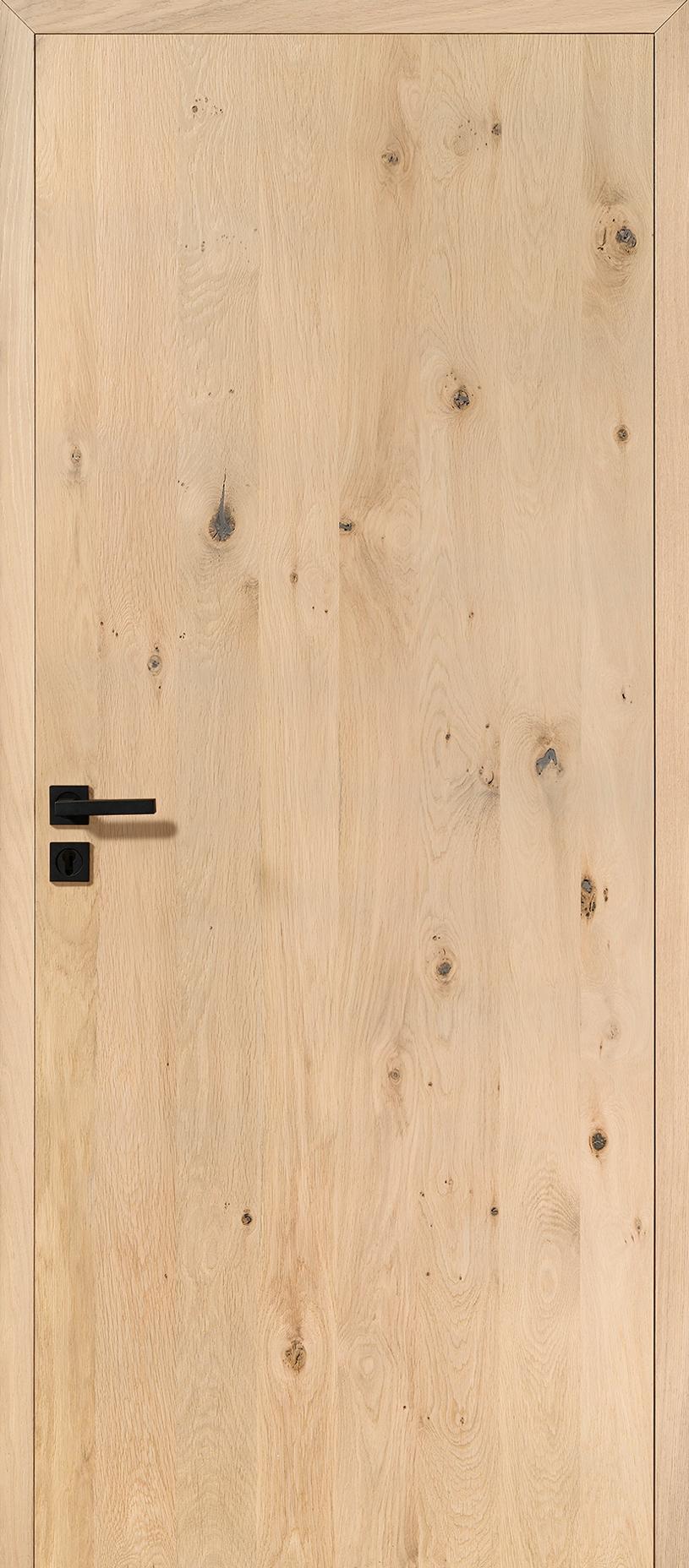 Porte intérieur bois - Epure Verticale chêne rustique – Image 3