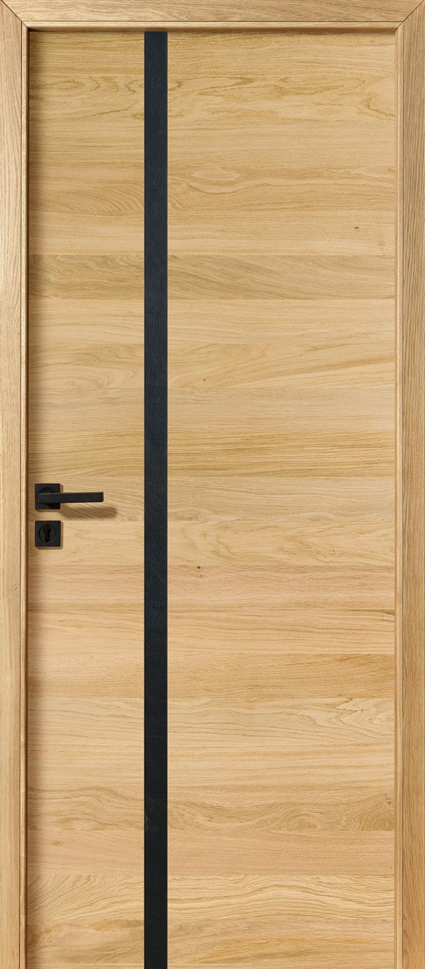 Porte intérieur - Bi matière Signature Aspect cuir noir – Image 3
