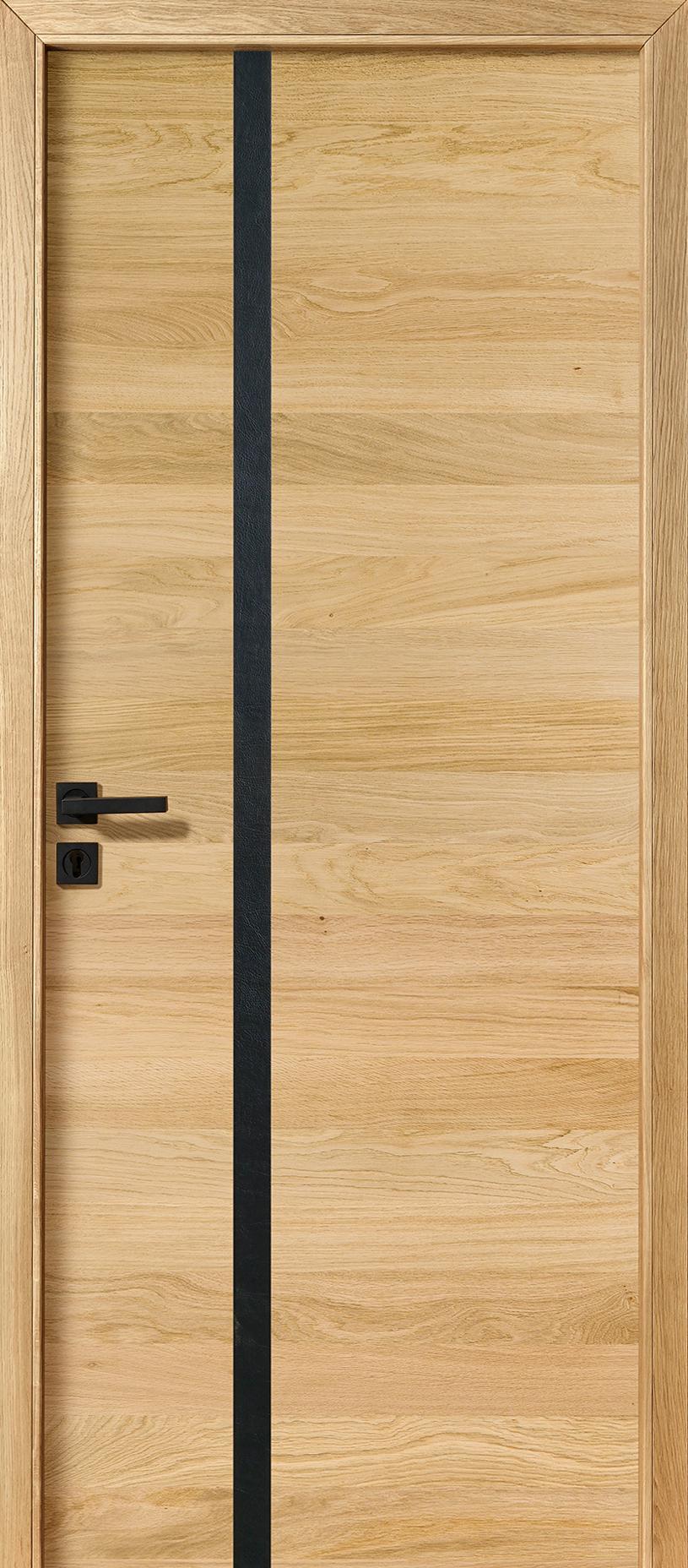 Porte intérieur - Bi matière Signature Aspect cuir noir – Image 3